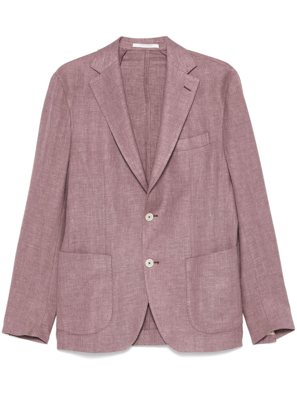 Eleventy notched-lapels blazer - Purple