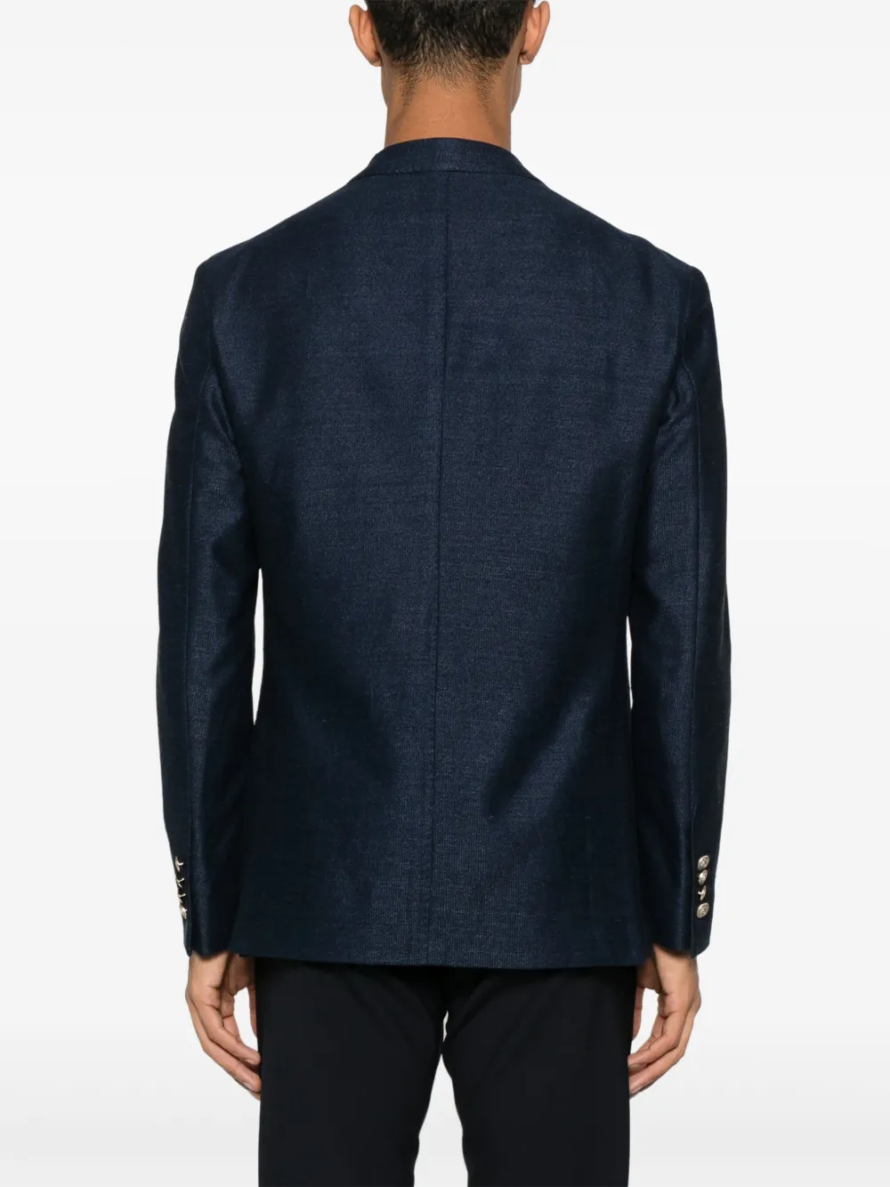 Eleventy Blazer met dubbele rij knopen Blauw