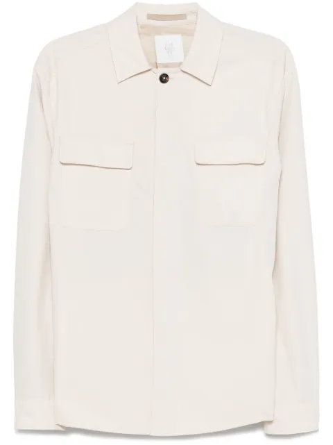 Eleventy cotton shirt jacket 