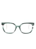 Face À Face Haori 3 glasses - Green