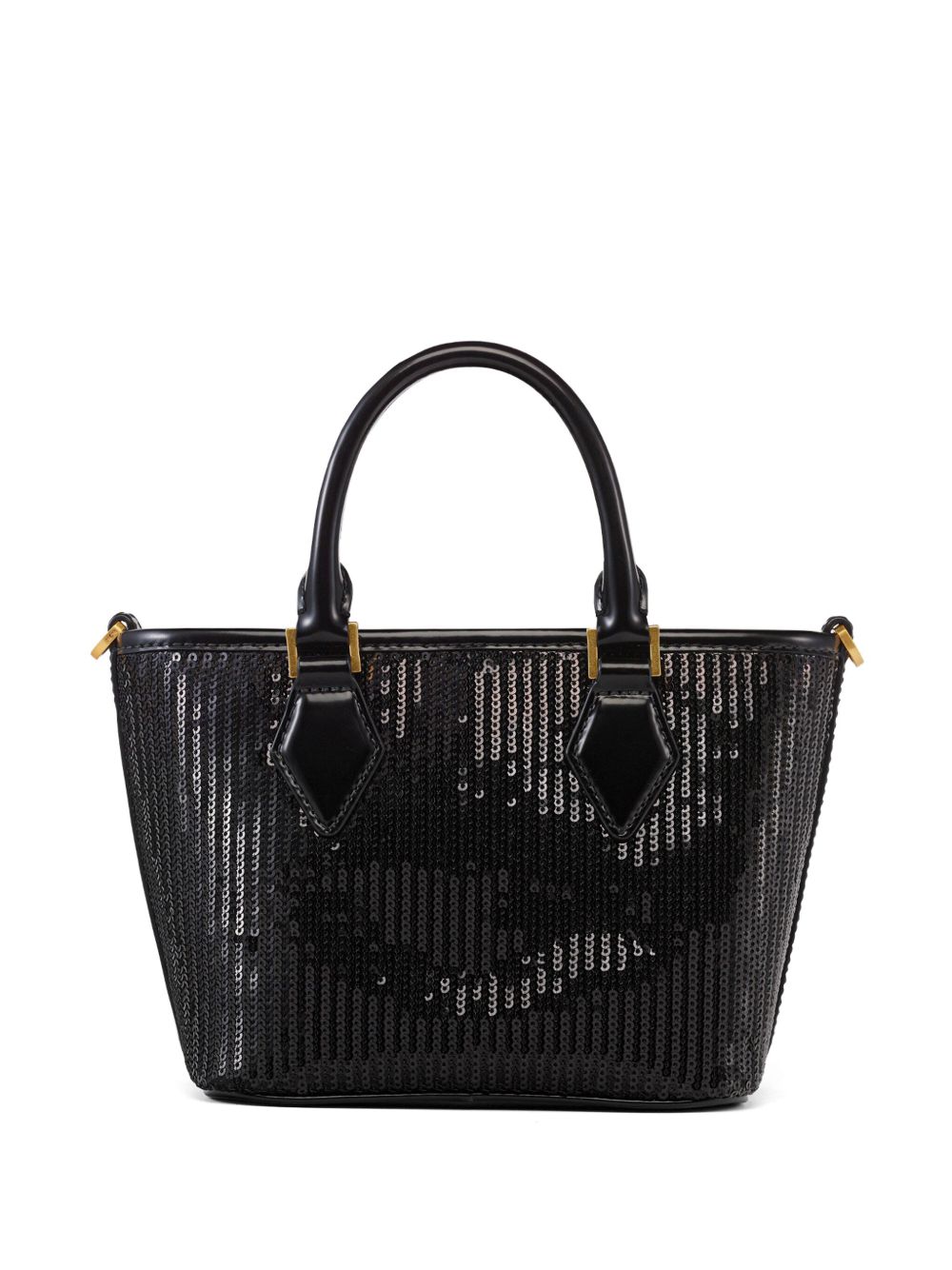 MCM mini Aren tote bag - Zwart