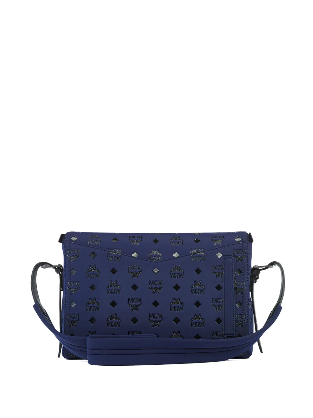 MCM Diamante schoudertas - Blauw