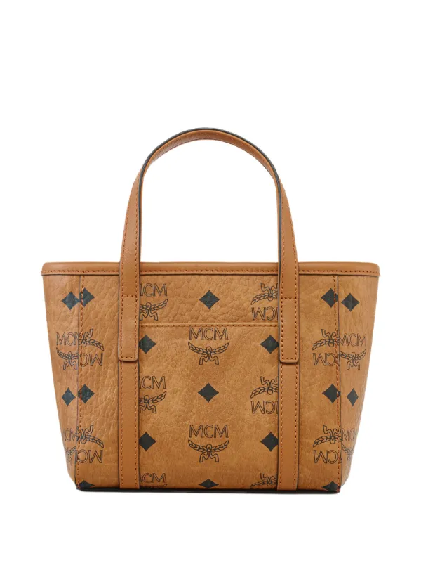 MCM Visetos Toni Tote Bag | Brown | FARFETCH