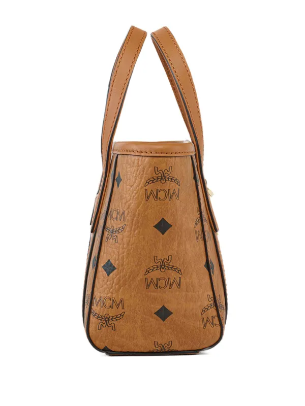 MCM Visetos Toni Tote Bag | Brown | FARFETCH