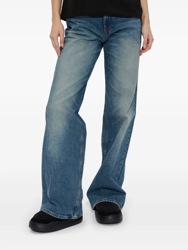 Ameyumeページ Kenzo Ayame wide-leg Jeans | Blue | FARFETCH RO