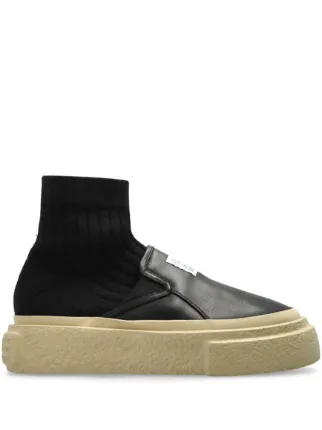 MM6 Maison Margiela ソックス スニーカー | ブラック | FARFETCH JP