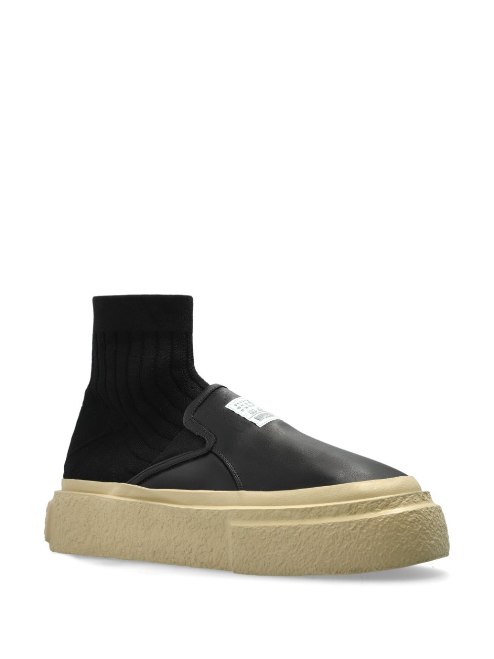 MM6 Maison Margiela sock-insert sneakers - Zwart