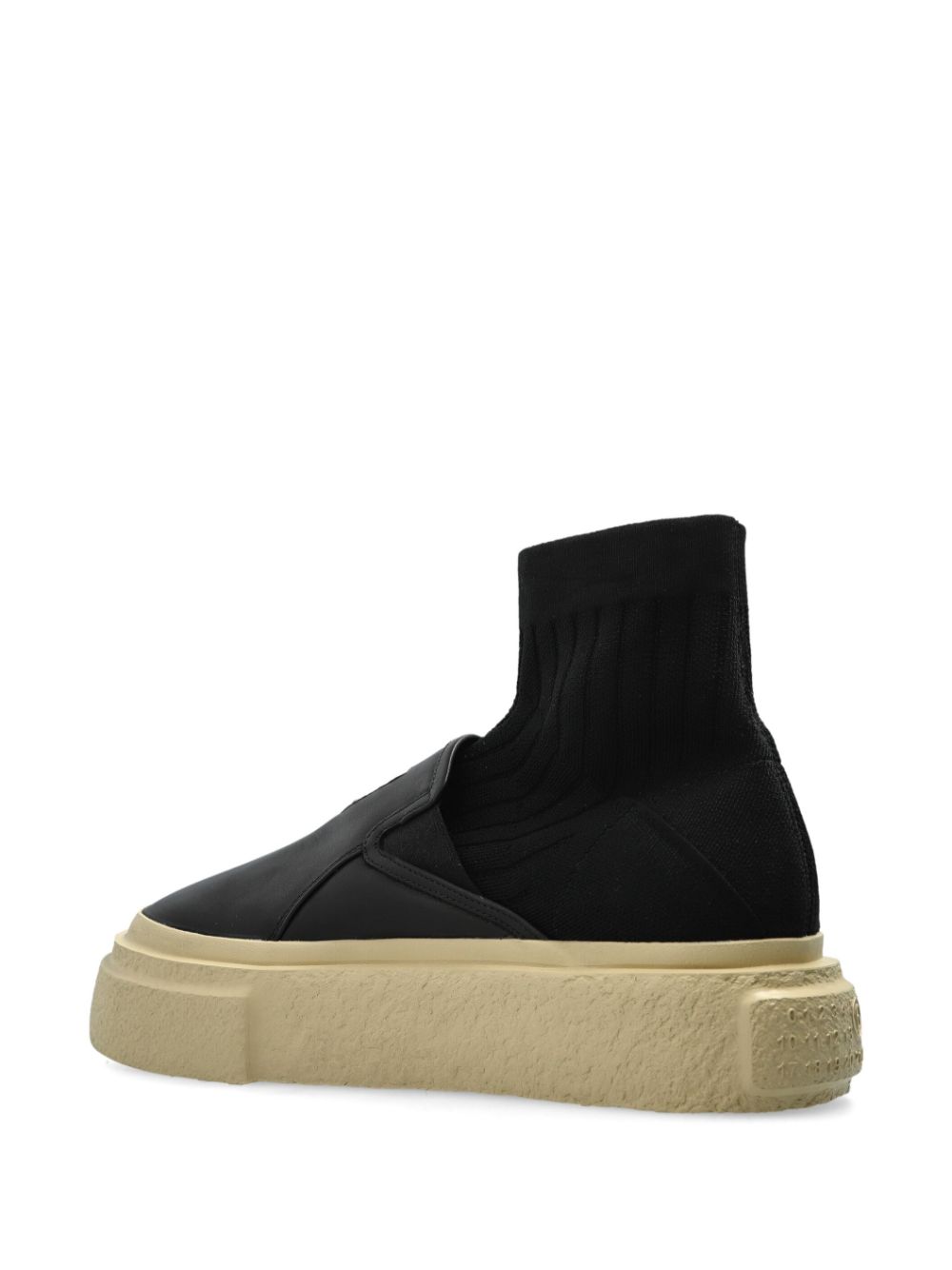 MM6 Maison Margiela sock-insert sneakers Black