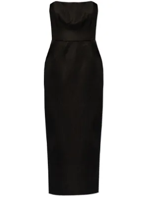 Posse Strapless Maxi Dress | Red