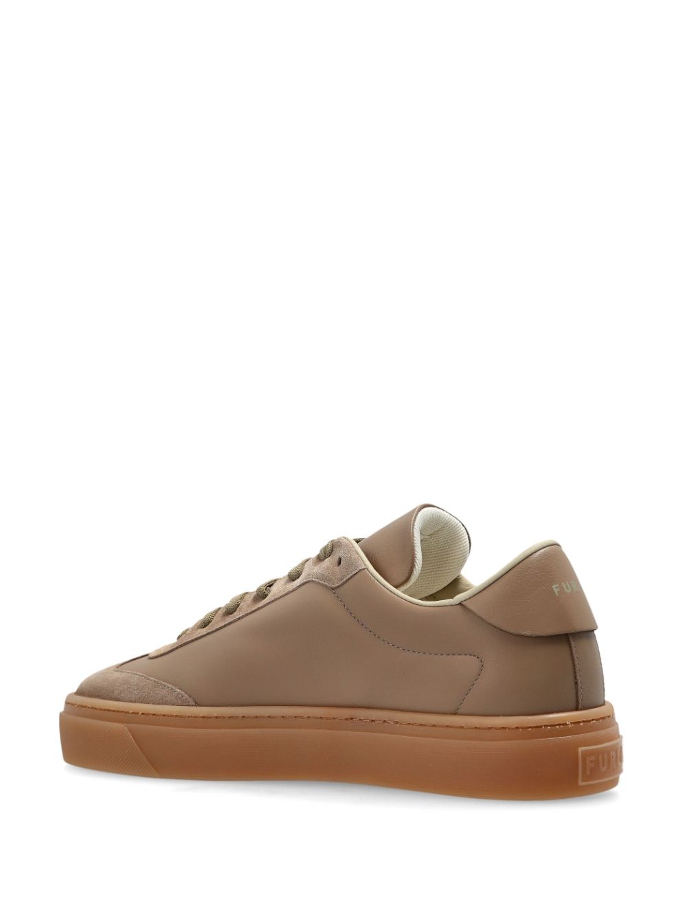 Furla leather sneakers Neutrals