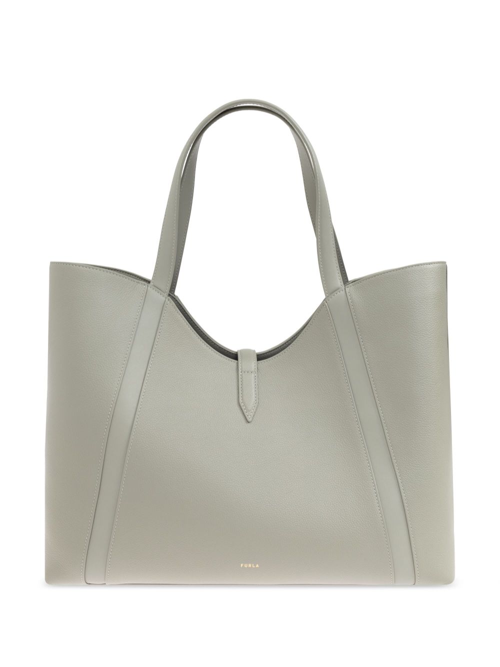 Furla large Furla Goccia tote bag - Grijs