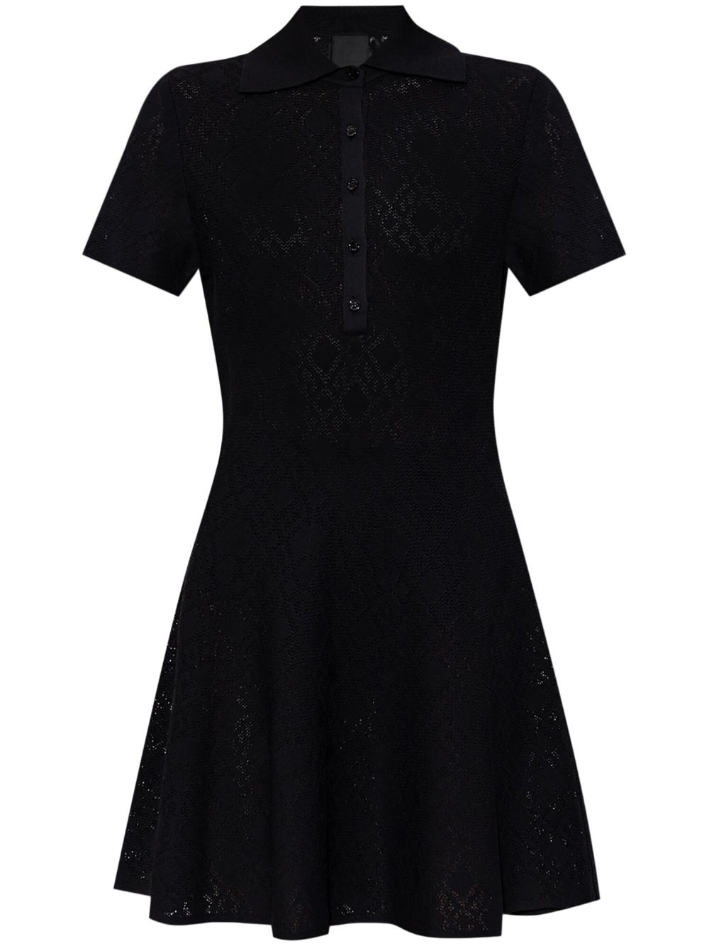 Givenchy monogram-jacquard dress - Black