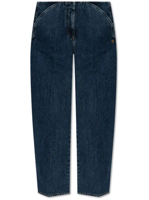 Givenchy 4G-embroidered straight-leg jeans