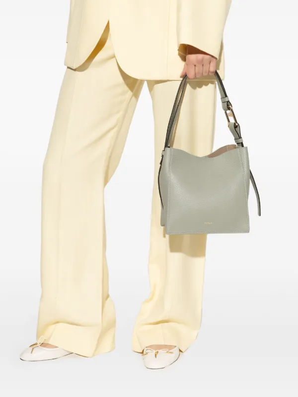 FURLA NUVOLA ミニバッグ グレー Furla Nuvola ミニバッグ | グレー | FARFETCH JP