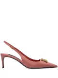 Dolce & Gabbana 75mm Lollo slingback pumps - Pink