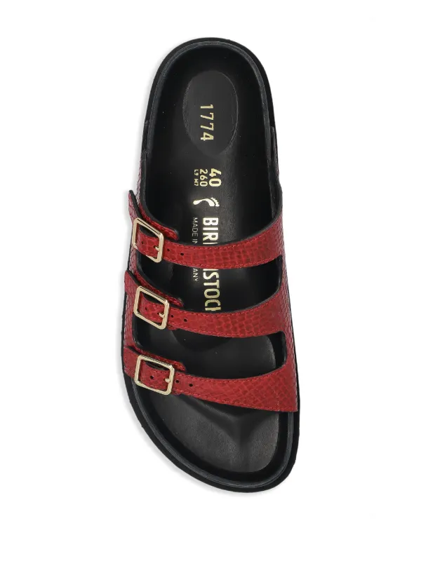 Birkenstock Florida Slides | Red | FARFETCH Birkenstock Florida Slides | Red | FARFETCH