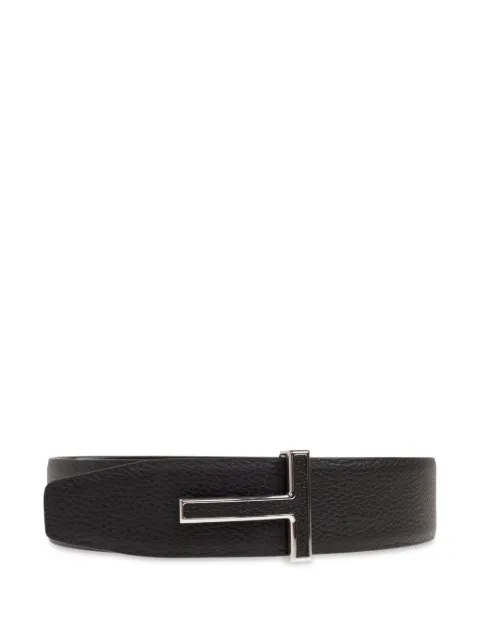 TOM FORD T-buckle leather belt