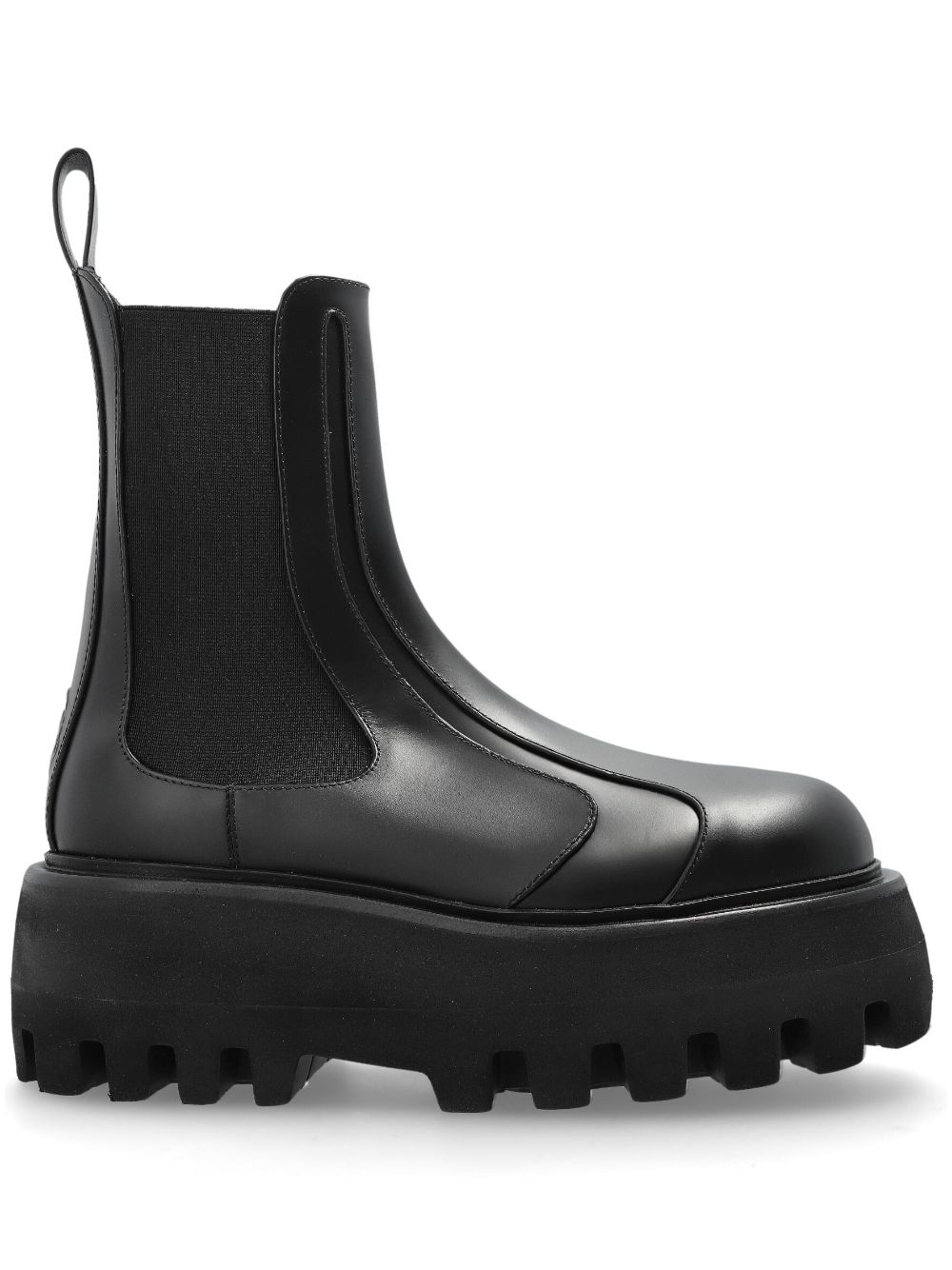 Alexander McQueen leather boots Zwart