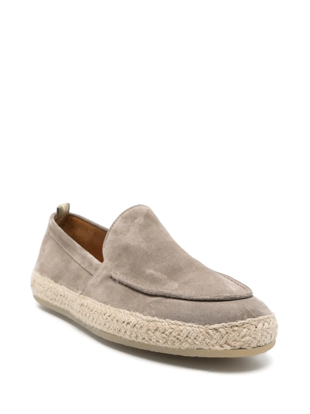 Officine Creative suede espadrilles Grey