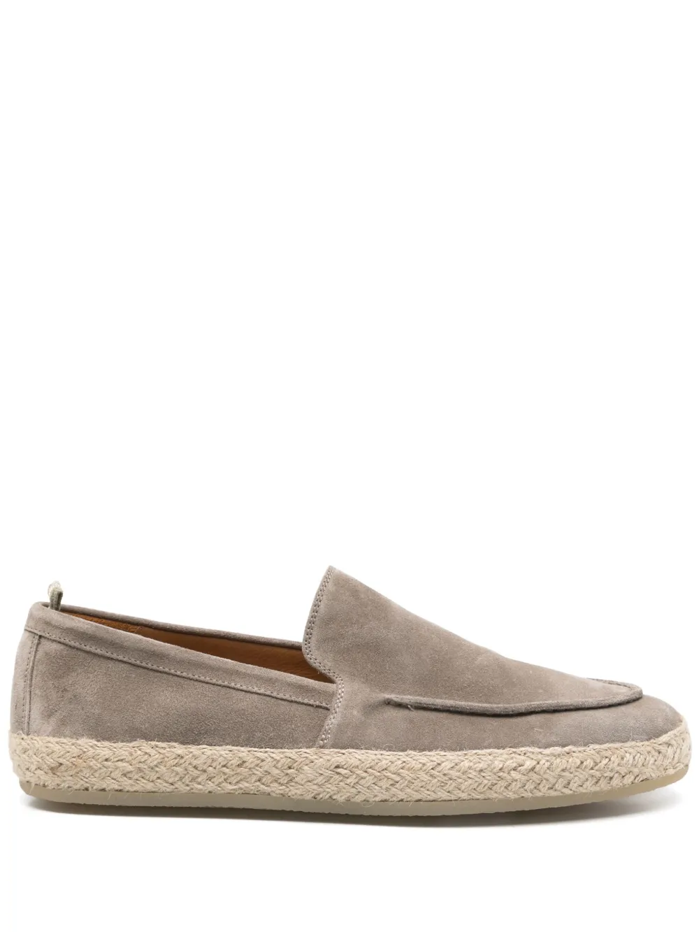 Officine Creative suede espadrilles Grey