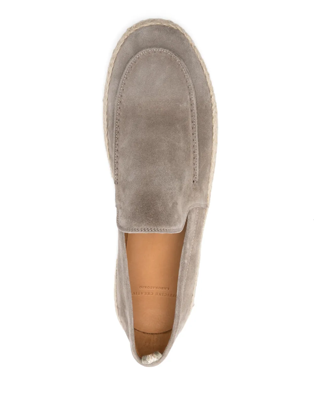 Officine Creative suede espadrilles Grey