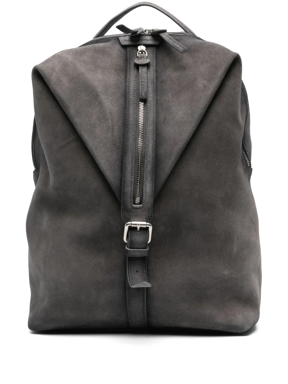 Officine Creative sac à dos en daim | gris | Image 1