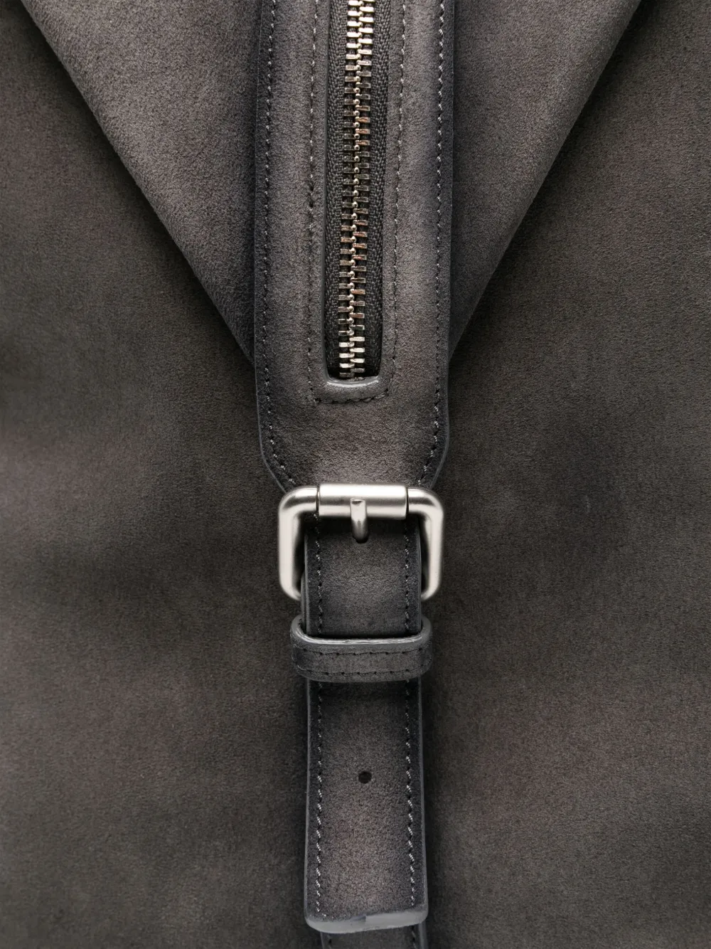 Officine Creative Suede Backpack