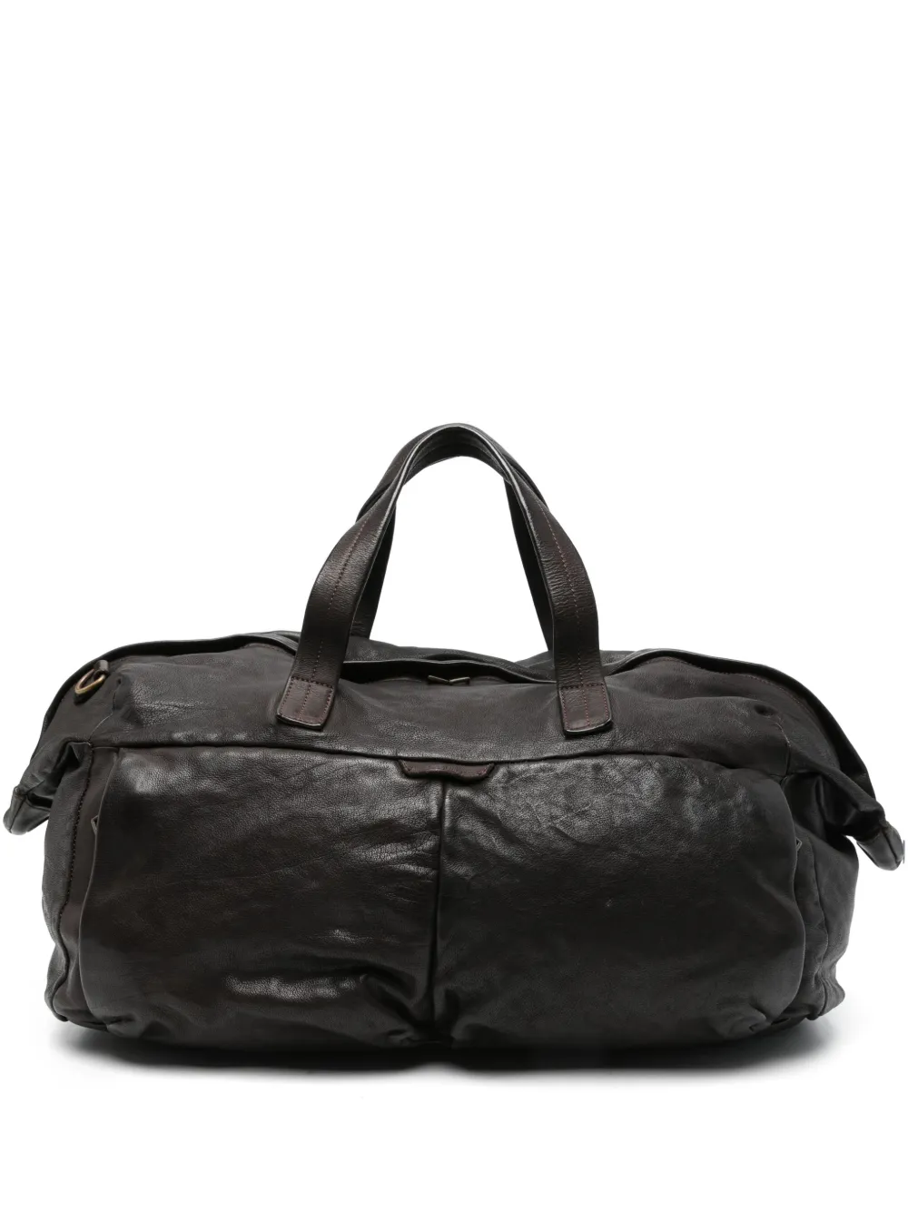 leather holdall