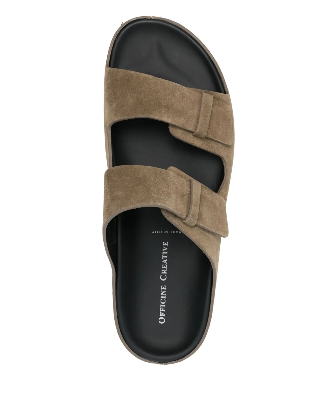 Officine Creative suede sandals Brown