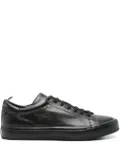 Officine Creative leather low-top sneakers - Black