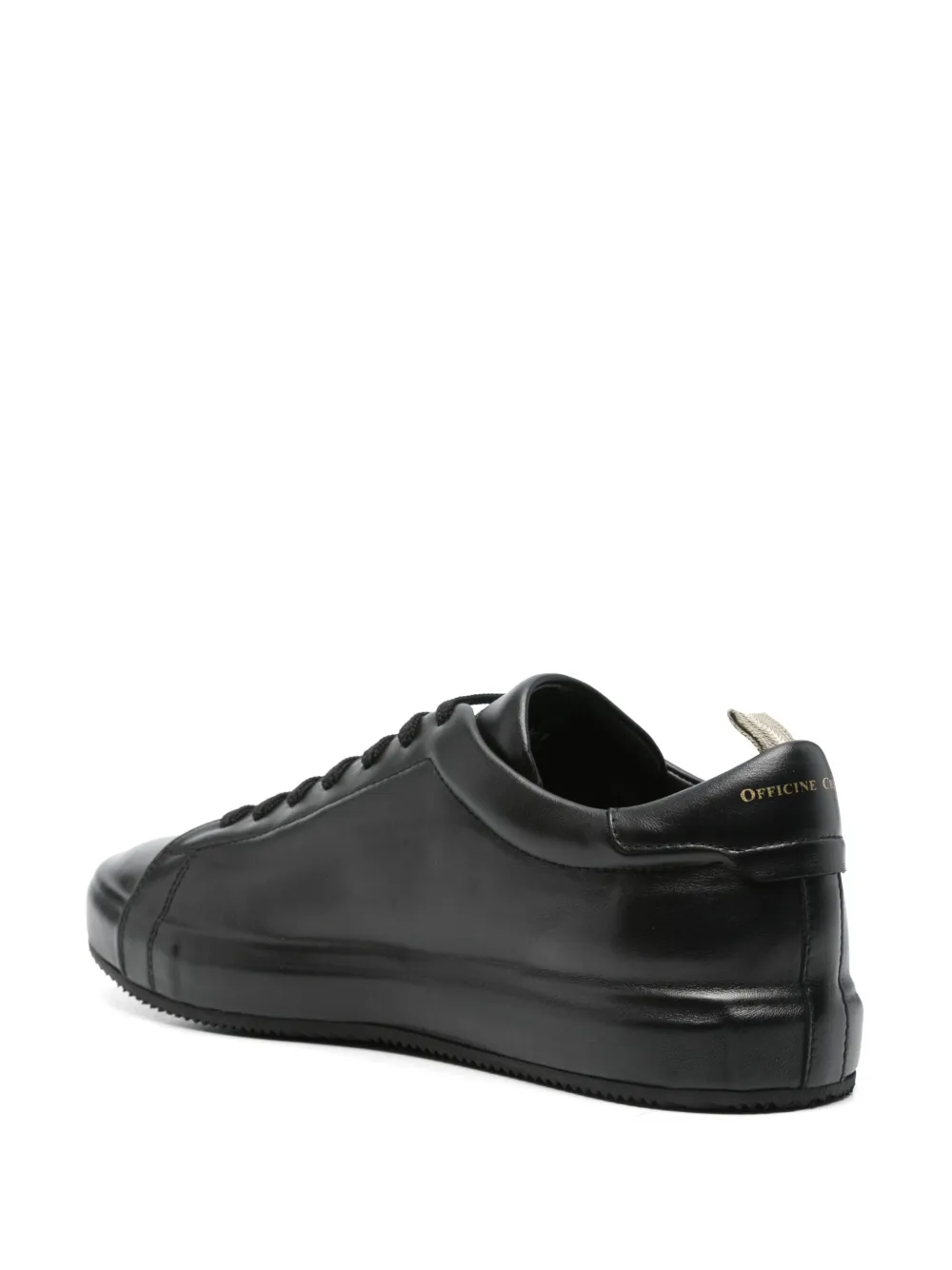 Officine Creative leather low-top sneakers Black