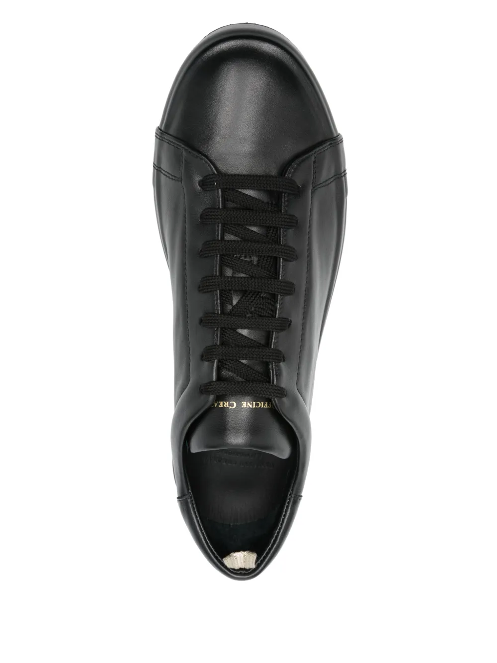Officine Creative leather low-top sneakers Black
