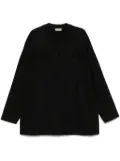 Fear Of God logo-patch sweatshirt - Black