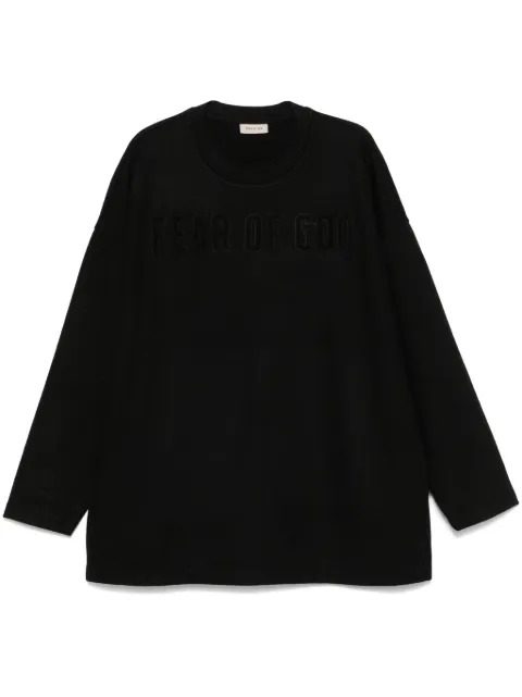 Fear Of God sudadera con parche del logo