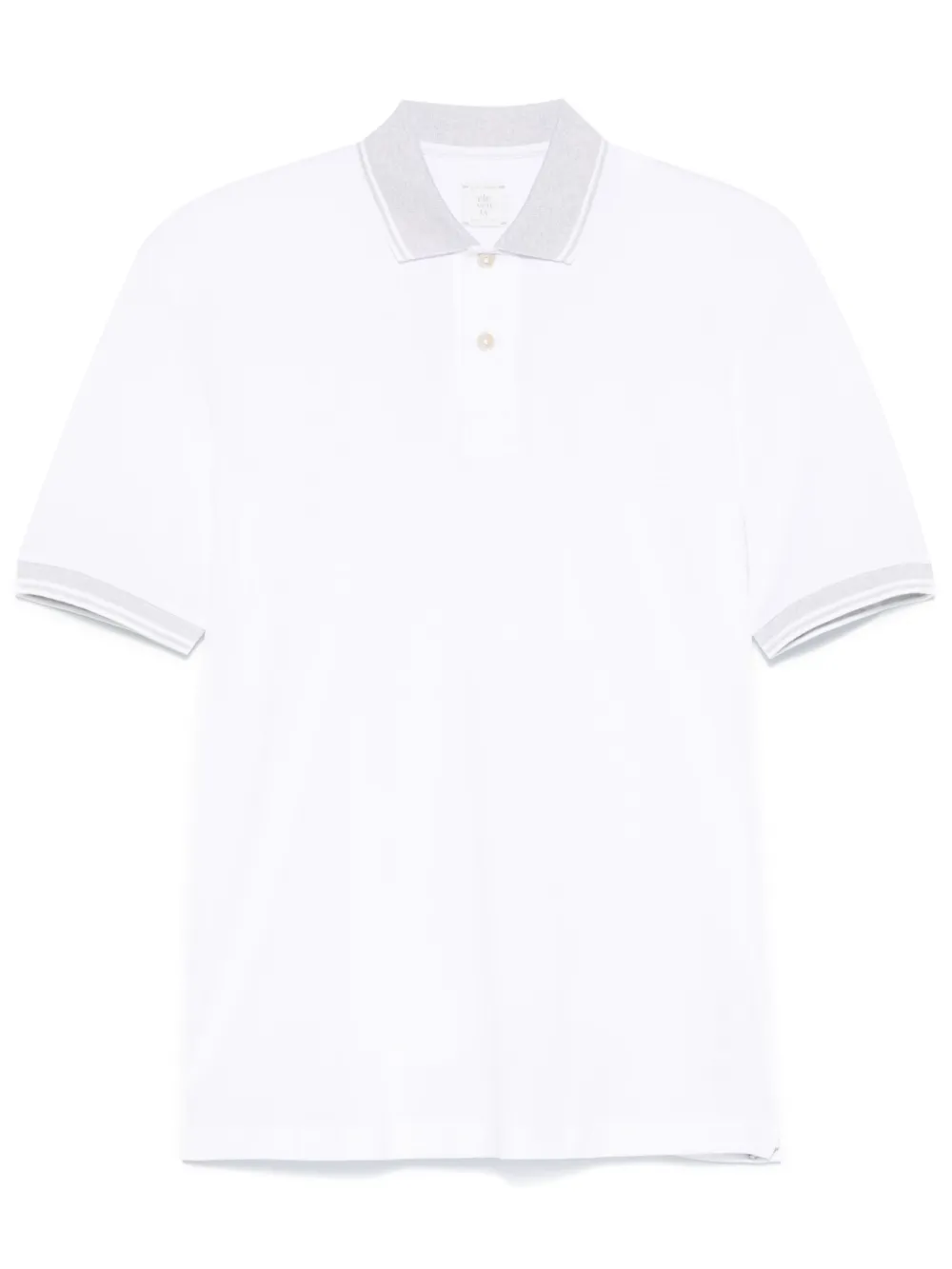 piqué-weave polo shirt