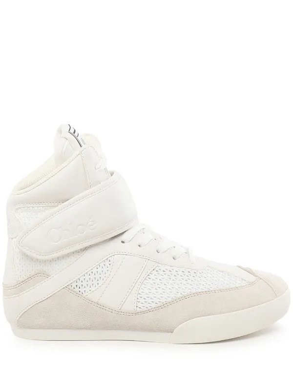 Chloé Kick Sneakers in White
