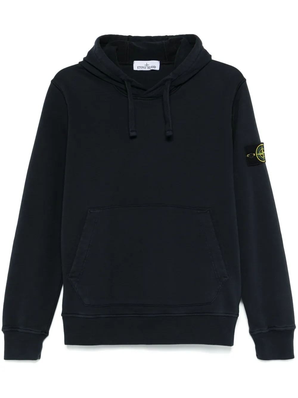 Compass-badge hoodie