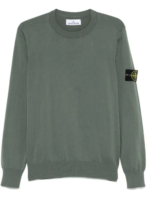 Sweat en coton à patch Compass - Stone Island - Modalova