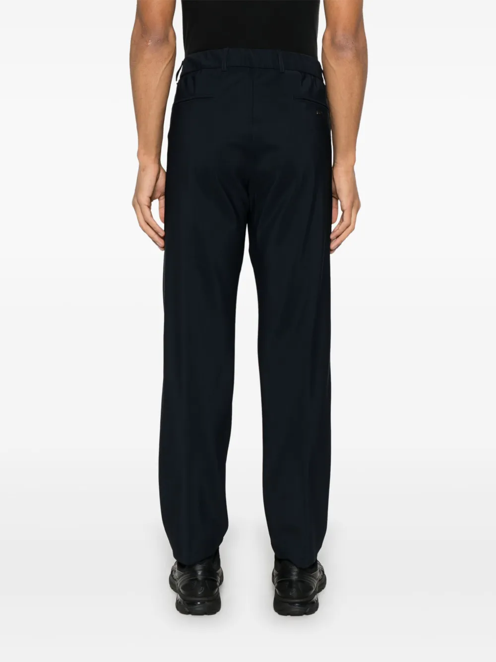 Herno Straight broek Blauw