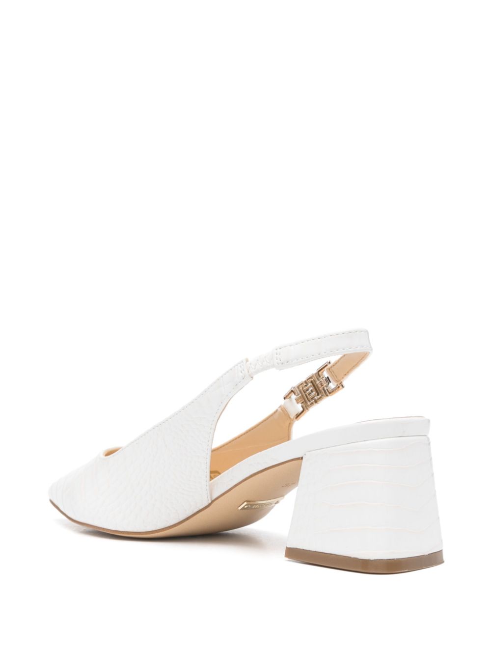 GUESS USA 55mm Zabela slingback pumps White