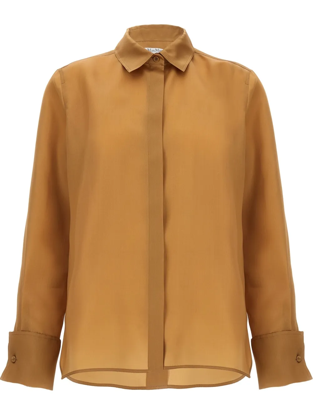 Max Mara Nola blouse Oranje