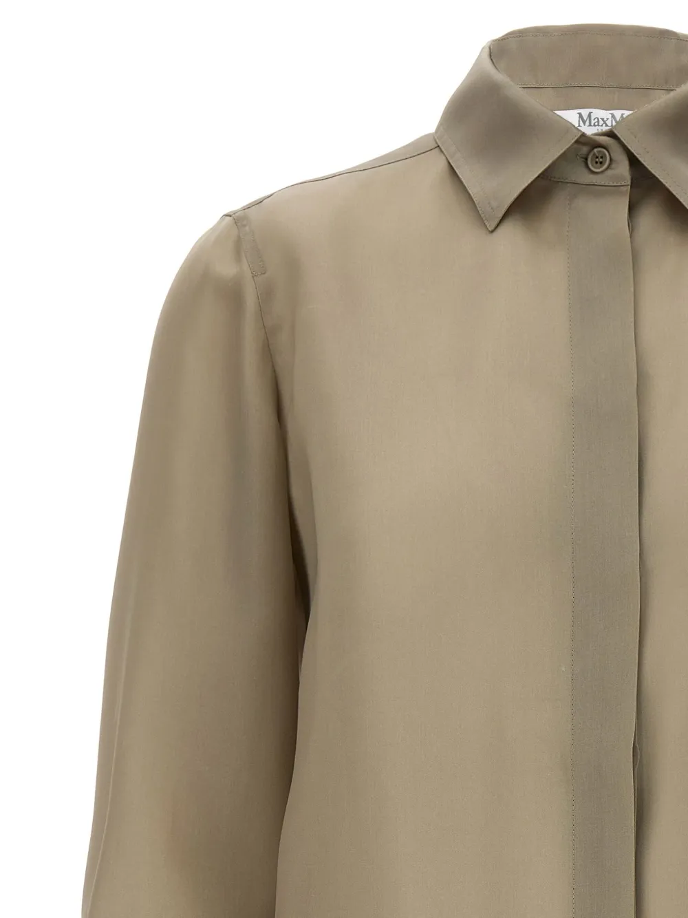 Max Mara Nola blouse Groen