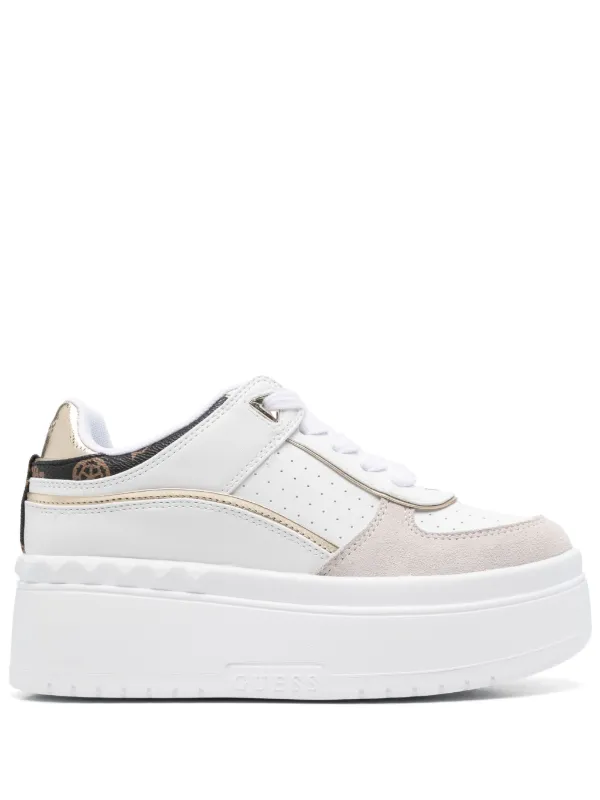 GUESS USA logo-debossed Sneakers White FARFETCH VN - Main Image