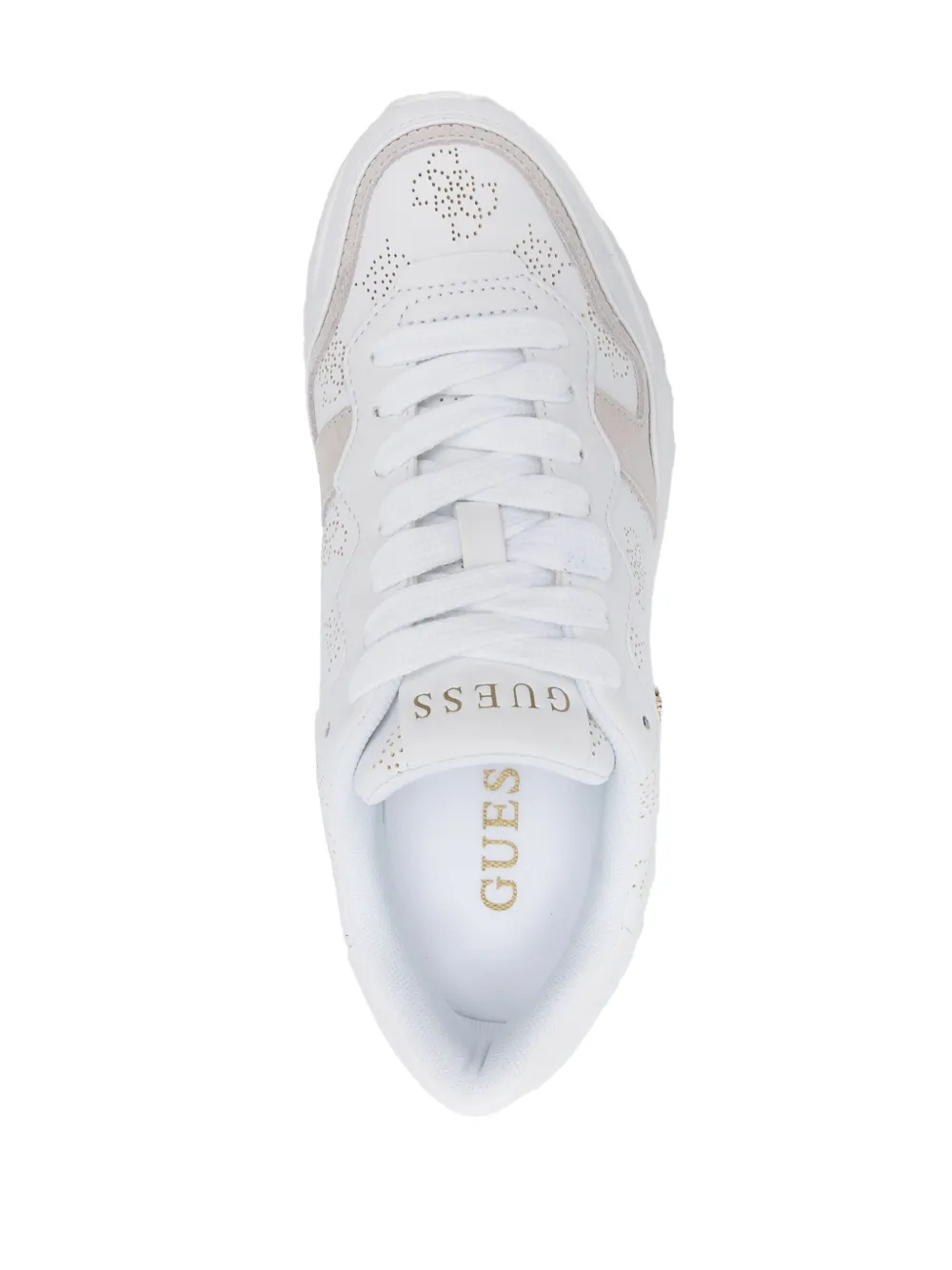 GUESS USA Vinsa sneakers Wit