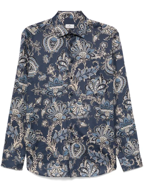 Chemise à imprimé cachemire - ETRO - Modalova