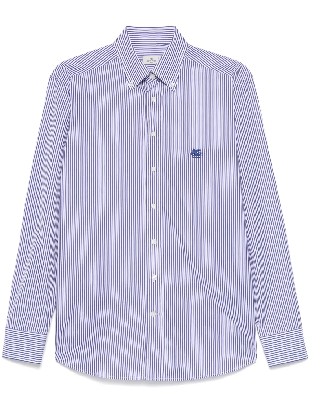 ETRO Gestreept overhemd Blauw