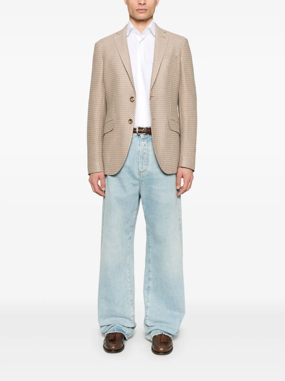 ETRO Katoenen overhemd - Wit