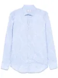 ETRO patterned-jacquard shirt - Blue