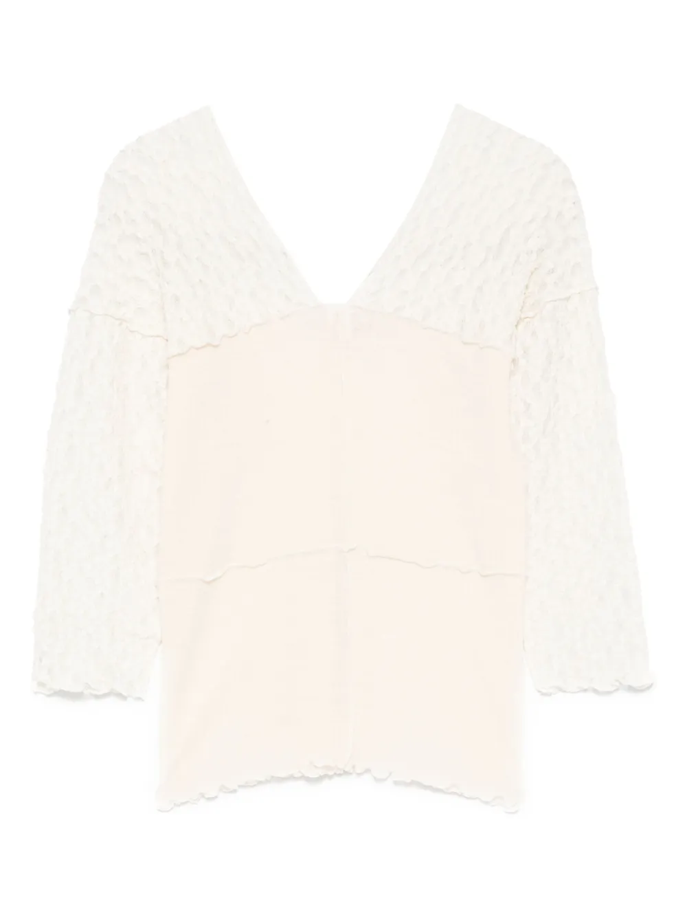 Baserange Nehru T-shirt - Beige