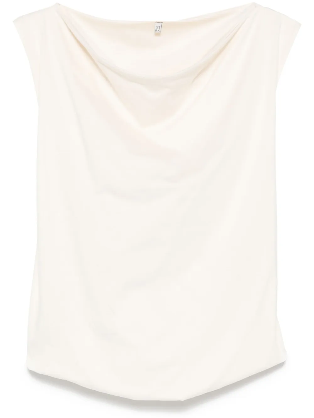 Baserange Turn tanktop omslaan Beige